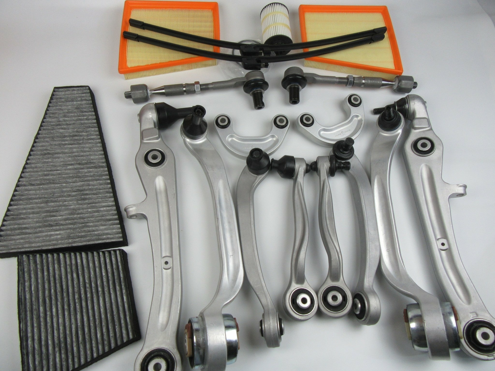 Bentley Continental filter set + control arms tie rod swaybar links #314