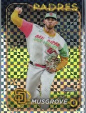 2024 Topps Chrome #192 Joe Musgrove X-Fractor