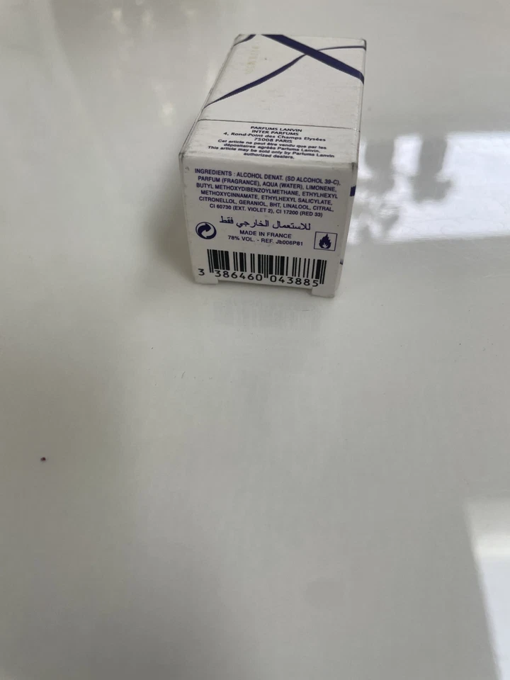 LANVIN JEANNE COUTURE EDP 4,5 ML (MINI FLUIDO) Foto 3 de 4