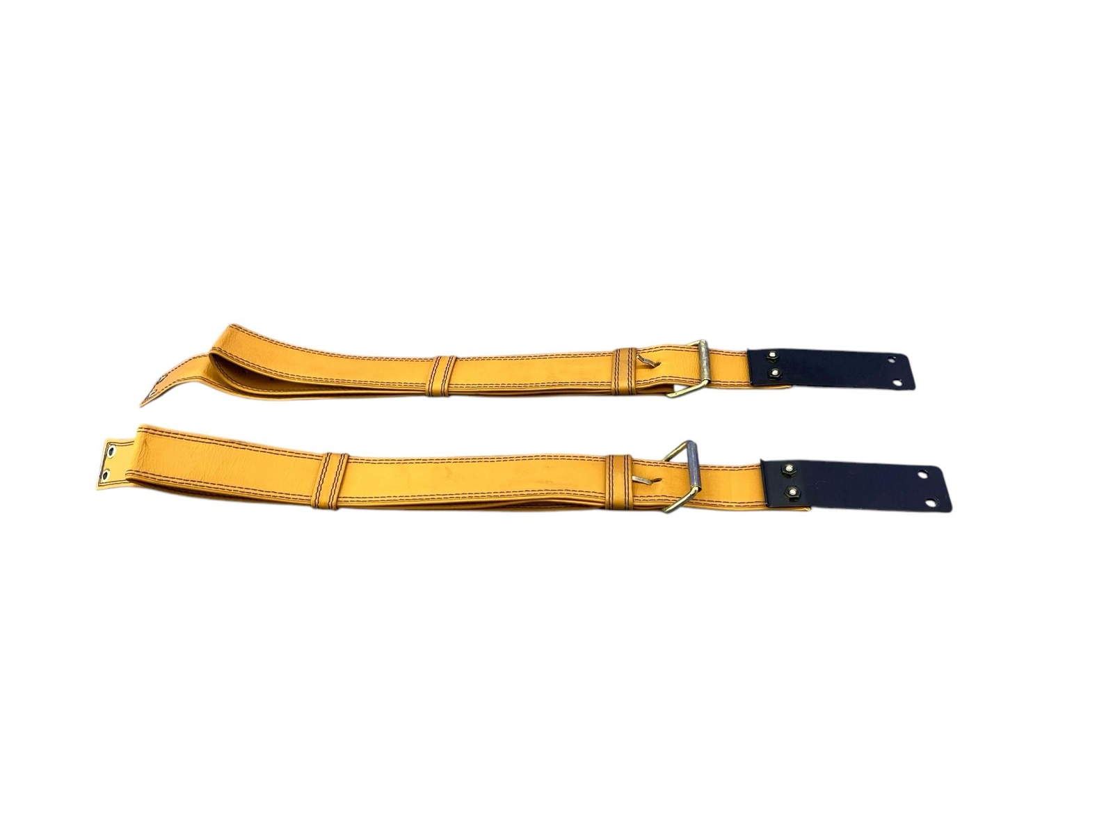 2013 FERRARI CALIFORNIA LEATHER LUGGAGE STRAP WRAP SET BROWN LEATHER OEM
