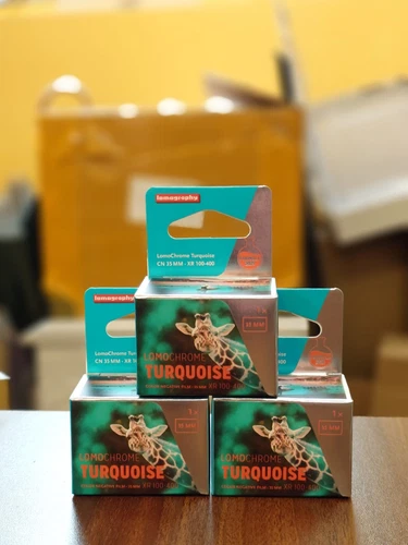 Lomography films 2021 LomoChrome Turquoise 35 mm ISO 100–400 x 3(rolls)