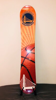Snowboard - Custom Golden State Warriors Champions Design