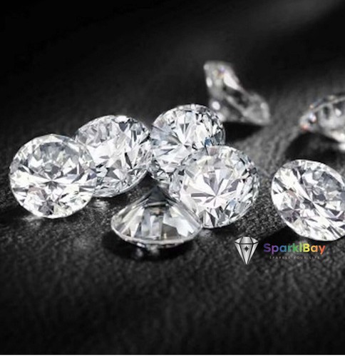 Loose CVD Lot lab Grown Diamond 3 mm Round D F- IF GIE Diamond - Picture 2 of 9