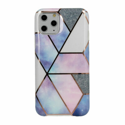 FÜR APPLE IPHONE 12 PRO MAX - COSMO MARBLE Etui Cover Hülle Case Tasche MUSTER 3