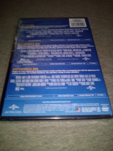 Beethoven Triple Feature 1-3 (DVD) Brand New, Factory Sealed! - Picture 3 of 3