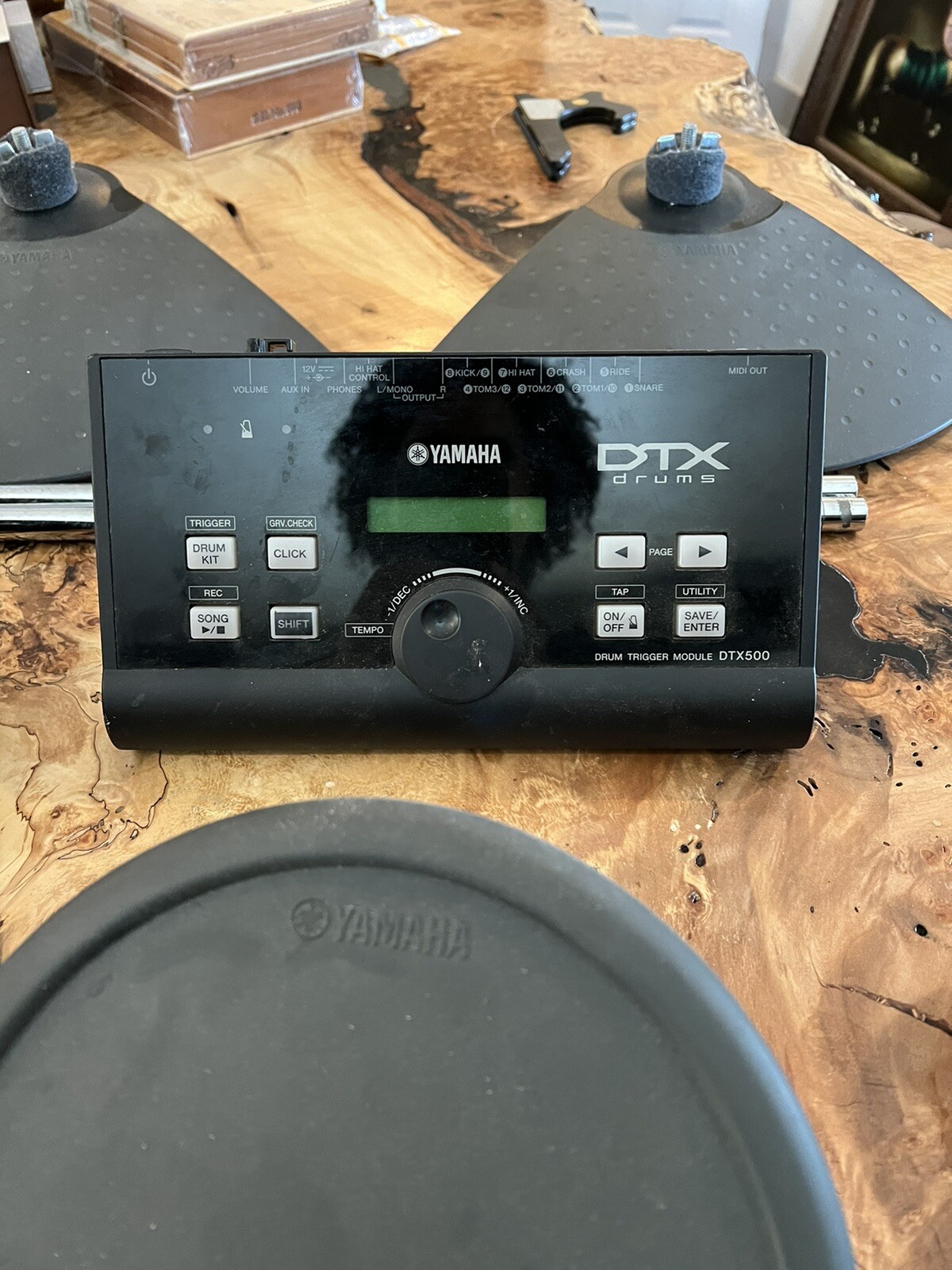 YAMAHA DTX500 Electronic Drum Module Excellent Plus Drums and Cymbals