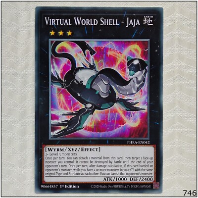 Virtual World Shell - Jaja - PHRA-EN042 - Common 1st Edition Yugioh