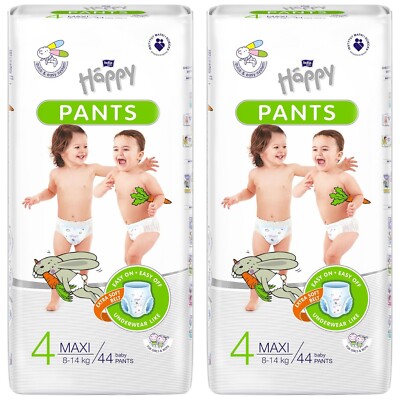 bella baby Happy Pants Größe 4 Maxi 8-14 kg 2x44 Stück