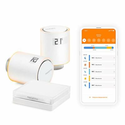 Netatmo Smarte Heizkörperthermostate Starterpaket Zur Steuerung von Heizkörpern