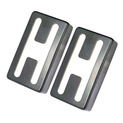 Electric Guitar Pickup Cover Humbucker Brass H shape Cover Black For Gibson SG