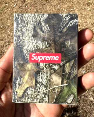 Supreme Camo Playing Card Deck - SS25 - Full Size Deck | eBay