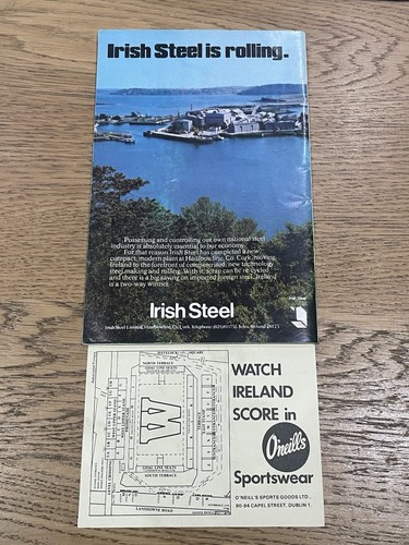 Irlanda v Galles Rugby Union programma 1988 gennaio biglietto IRFU tripla corona Dublino - Foto 4 di 4