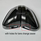 LANE ASSIST Carbon Fiber Wing Mirror Cover Caps A4 A5 S4 S5 RS5 B9 PAIR FOR AUDI