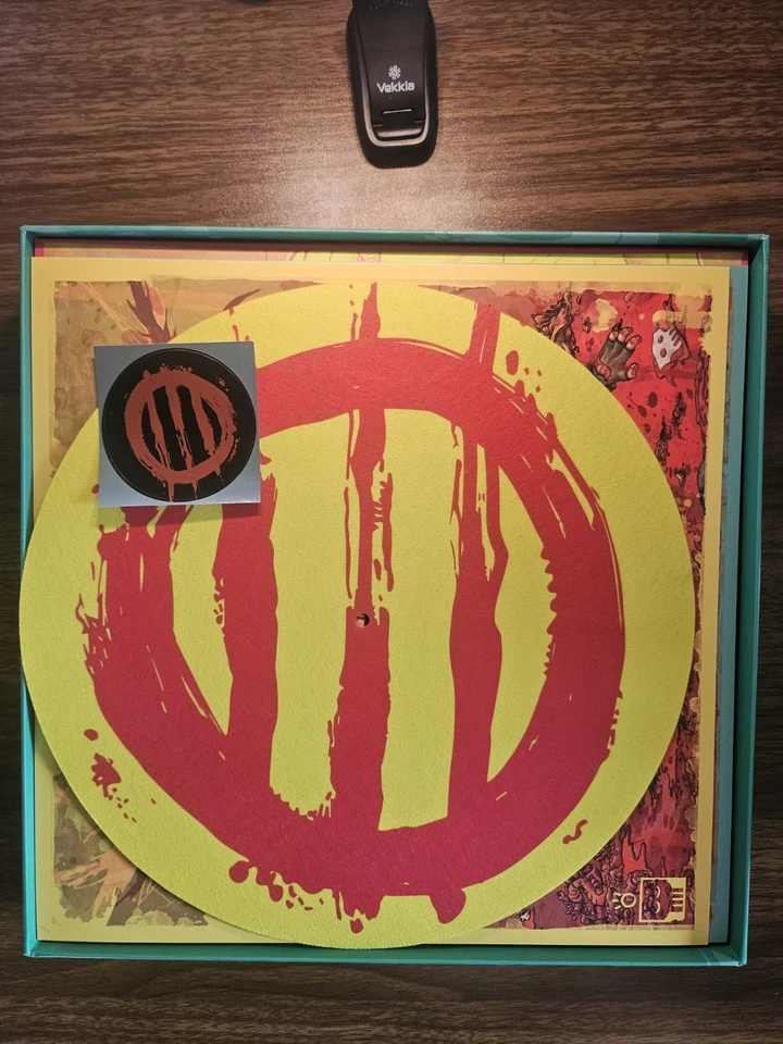 Hotline Miami 1 + 2 The Complete Collection Vinyl Soundtrack Box Set 8 x LP Teal - Image 3 of 4