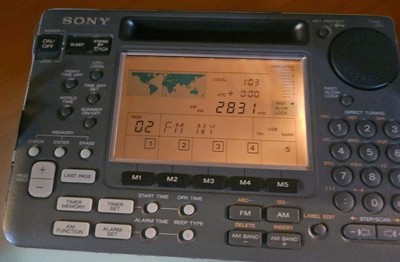 Radio Sony ICF-SW55 Worldband – Vintage Japon – FM/MW/LW/SW