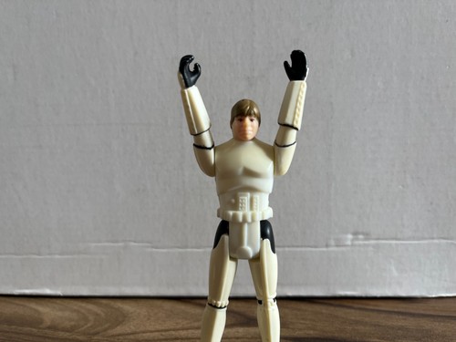 Vintage 1984 Star Wars last 17 Luke Skywalker Stormtrooper all 100% original - Picture 16 of 18