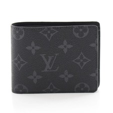 Louis Vuitton Monogram Leather Eclipse Bi-Fold Wallet