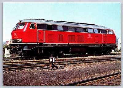 Postcard Baureihe 218 (formerly V 164) Mainline Diesel Locomotive Krupp in Essen