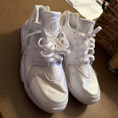 Nike Air Huarache Triple White DD1068-102 Mens Size 11
