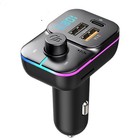 Car MP3 Plug-in Music Playback Ambient Light Effect PD25W Fast Charging