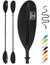 OCEANBROAD Adjustable Carbon Fiber Kayak Paddle 86in/220cm to 94in/240cm Kayakin