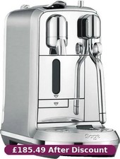 Sage Nespresso Creatista Plus BNE800BSS Coffee Machine Brushed Stainless Steel*