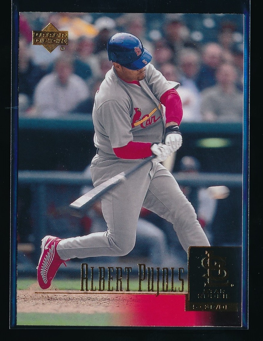 Albert Pujols 2001 Upper Deck #295 RC Listing #2