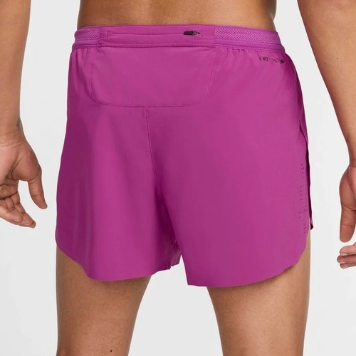 Pantalones Cortos de Correr Nike Dri-FIT ADV 4" Forrados Calzoncillos Fucsia Para Hombre Medianos FN3352-518 - Imagen 3 de 7