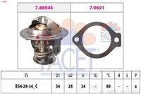 Thermostat KÜHlmittel Facet 7 8694 FÜR Chevrolet Opel KÜHlmittelthermostat