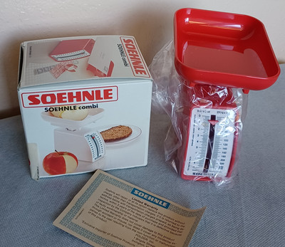 Vintage Soehnle Mechanical Kitchen Scale ~ Ounces & Grams ~ Made In West Germany