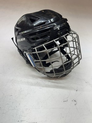 Bauer Re-Akt 155 Hockey Helmet Black w/ Face Mask HECC CSA 2023 Size Small
