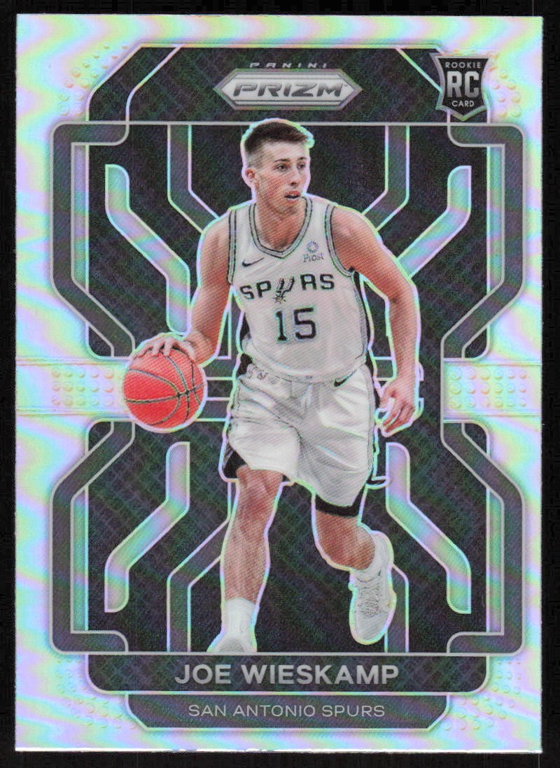 2021-22 Panini Prizm Silver #322 Joe Wieskamp Silver RC