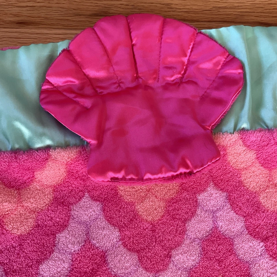 Cobertor SNUGGIE TAILS Menina Sereia Cobertor Festa do Pijama Meninas Lounge Rosa Verde - Imagem 4 de 4