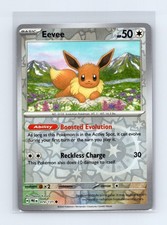 Carta Pokemon Eevee 074/131 Evoluzioni Prismatiche Comuni Reverse Holo LP