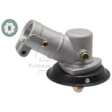 Universal Bevel Gear Head for Brushcutter, M10 x 1.25, 25.4mm, 26 Teeth