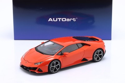 Lamborghini Huracan Evo Baujahr 2019 orange 1:18 AUTOart