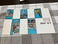 1967 GM "CADILLAC BUICK PONTIAC OLDSMOBILE CHEVROLET +" Car Dealer Sales Booklet