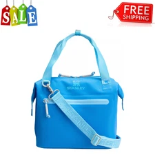 Stanley All Day Julienne Mini Cooler 7L, Azure Color Picnic Bag Travel Kit Packs