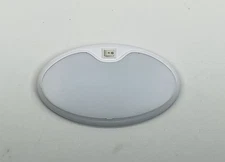 (1) 6" Oval Surface Mount 12 LED Interior Dome Light with On/Off Switch