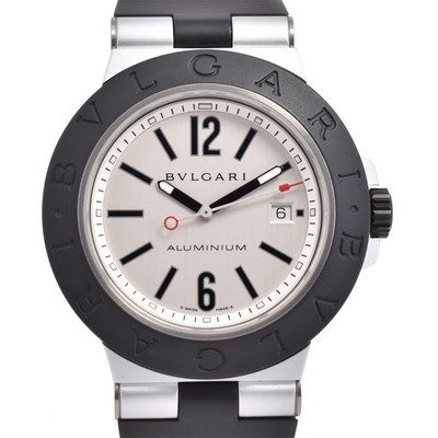 with paper BVLGARI aluminum AL44TA Date Automatic Men's Watch O#146004