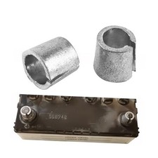 2PCS Car Battery Post Shims Caps, Lead Vehicle Terminal Cable End Repair