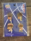 Funko NBA Pop! Enamel Pin Set Shaq Dennis Rodman Allen Iverson Isiah Thomas