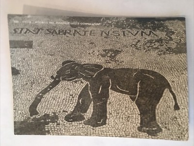 E. Richter Roma Elephant Vintage Postcard