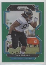 2021 Panini Prizm Rookie Green Prizm Jay Tufele #440 0u2j