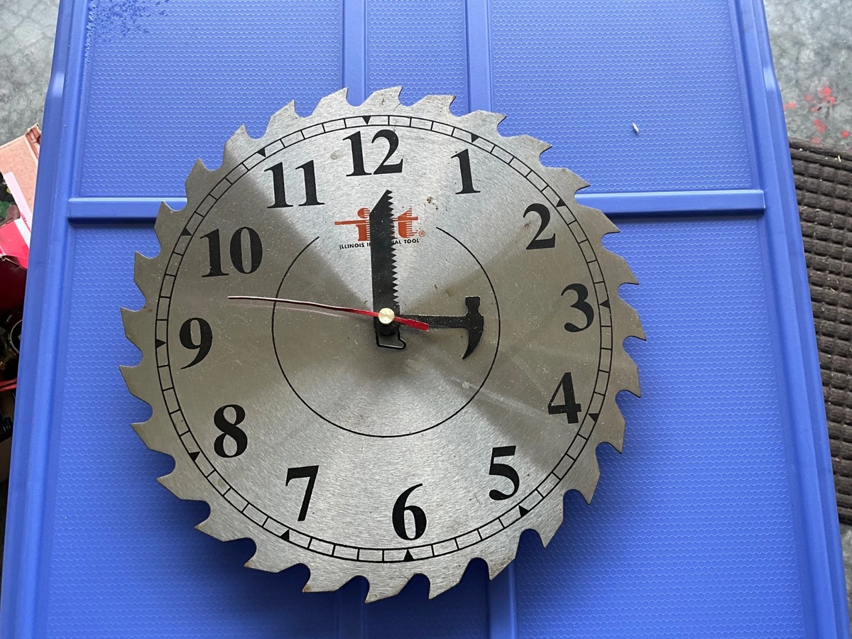 Craftsman Saw Blade Clock for sale | eBay