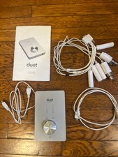 APOGEE DUET FIREWIRE AUDIO INTERFACE W/BREAKOUT CABLE, 400 & 800 CABLES, MANUAL