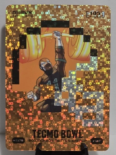 Bo Jackson Battle Arena Tecmo Bowl - Brawn HI179 Fire Helmet Icon AJ Brown