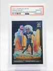 DRAKE MAYE 2024 DONRUSS OPTIC DOWNTOWN ROOKIE BLACK PANDORA RC /25 PSA 10 Q6330