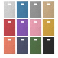 Sacchetti porta toppe in plastica colorati riutilizzabili per panni e regali