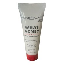 The Cr me Shop What Acne Daily Moisturizer Hyaluronic  Salicylic Acid 5.4 oz